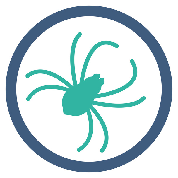 Spider Flat Icon - Photo, Image