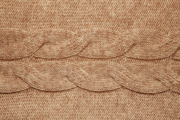 Wool sweater texture close up - Foto, afbeelding