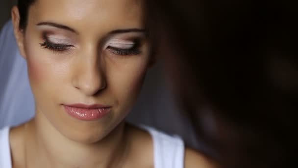 Makeup Of A Bride - Imágenes, Vídeo