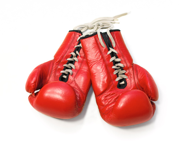 czerwone Rękawice bokserskie - Zdjęcie, obraz