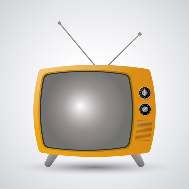 Retro television design - Vetor, Imagem