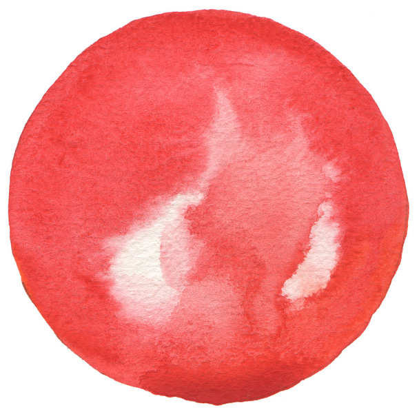 Circle watercolor painted background.  - Foto, afbeelding