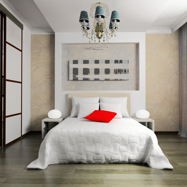 Dormitorio de estilo contemporáneo
 - Foto, Imagen