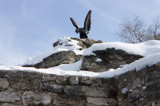 Statue d'aigle
. - Photo, image