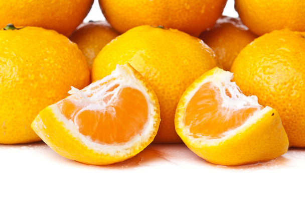 čerstvý oranžová mandarinka - Fotografie, Obrázek