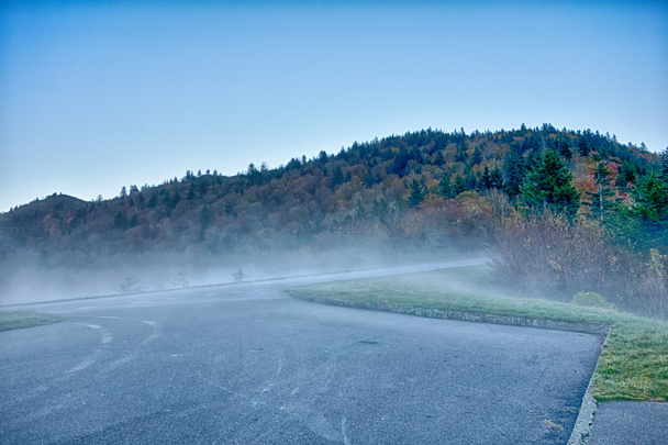 Scenic Blue Ridge Parkway Appalaches Smoky Mountains automne La
 - Photo, image
