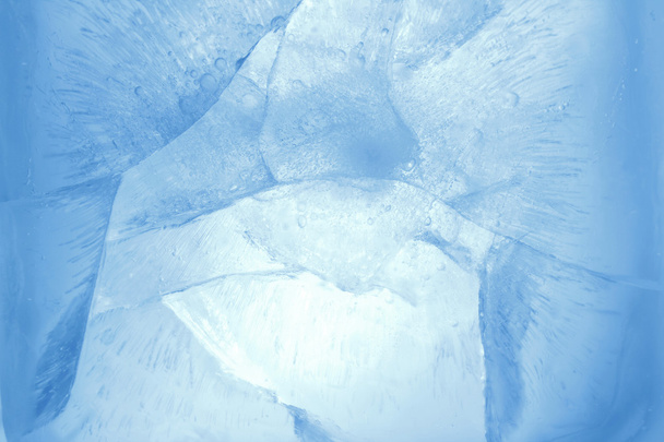 Repedések a jégen - Fotó, kép