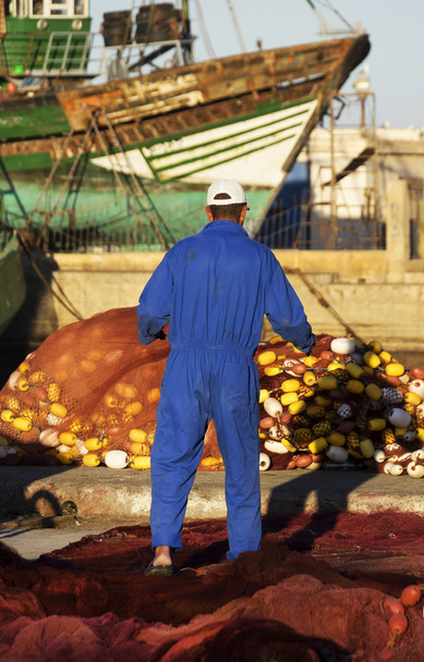 Barcos de pesca em Essaouira
 - Foto, Imagem