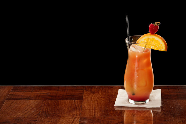 Raspberry orange juice - Фото, зображення