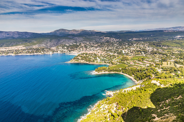 Cassis City And Surrounding Nature -Cassis,France - Foto, afbeelding