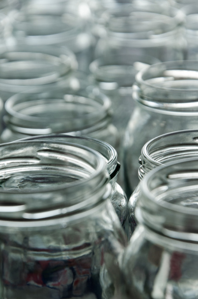 empty jars of homemade preserves - Φωτογραφία, εικόνα