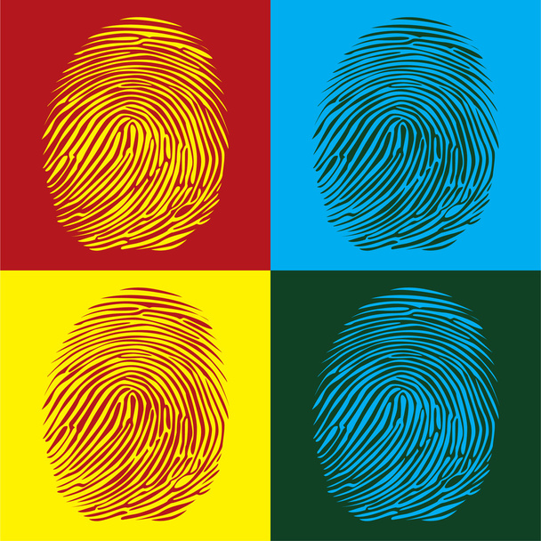 Fingerprints - Vector, Image