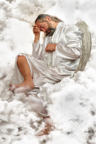 Безробітний і сонний старий ангел
 - Фото, зображення