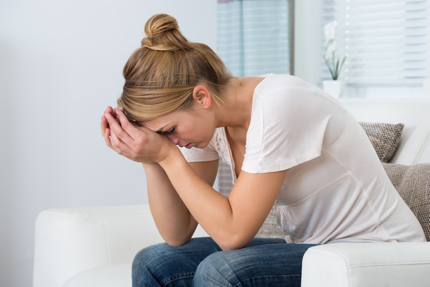 Young Stressed Woman - Foto, Bild
