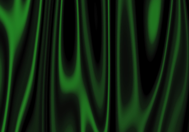 zelenou saténovou látkou pozadí - Fotografie, Obrázek