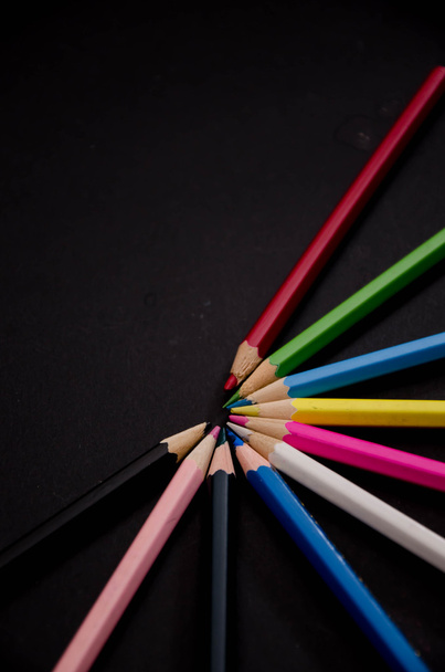 Tužka barevná kresba - Fotografie, Obrázek