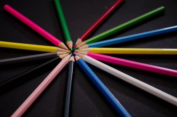 pencil case color - Photo, Image