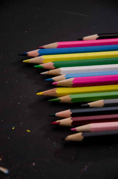 ołówek pisać kolor - Zdjęcie, obraz
