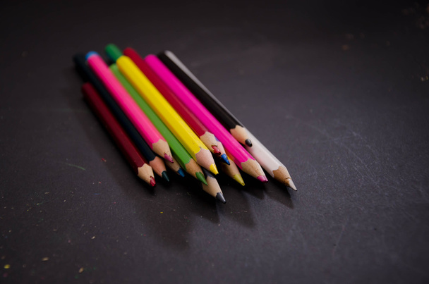 Tužka barevná zápis - Fotografie, Obrázek