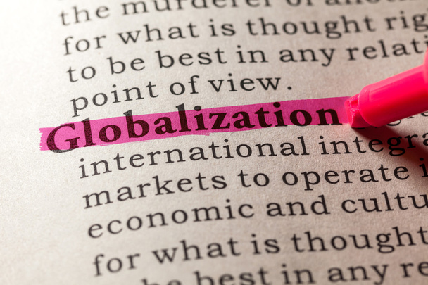 a word a globalizáció meghatározása - Fotó, kép