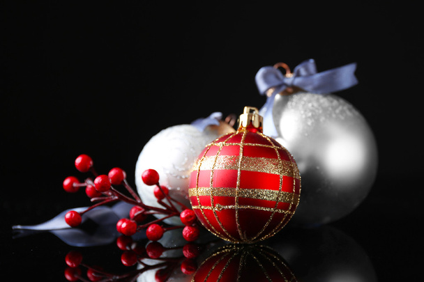 Beautiful Christmas balls - Foto, Bild