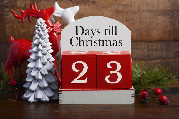 Days till Christmas calendar.  - Photo, Image