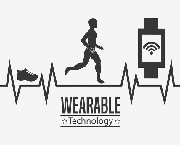 wearable technology design  - Vector, Image
