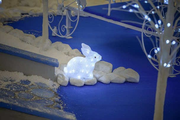 Rabbit Christmas Decor - Photo, Image