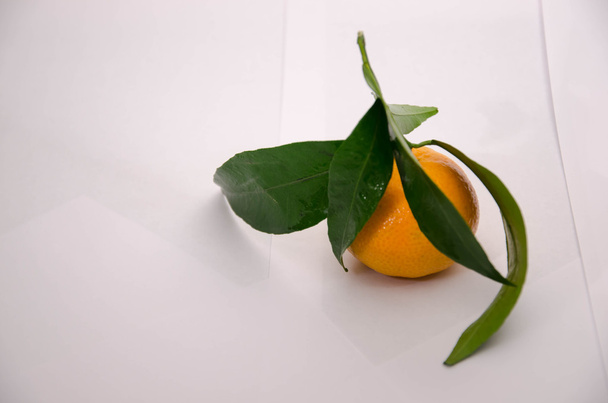 Dialekt mandaryński owoc pomarańczowy - Zdjęcie, obraz