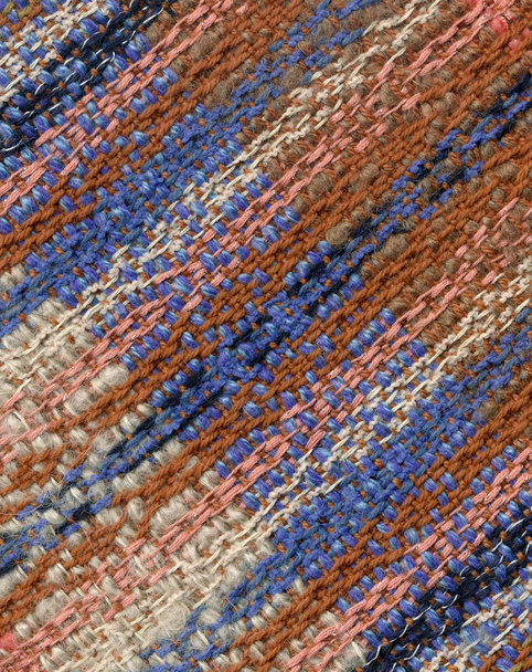 Handgeweven sjaal, detail - Foto, afbeelding