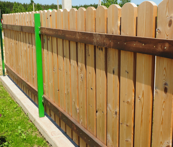 Dettagli della recinzione in legno
. - Foto, immagini