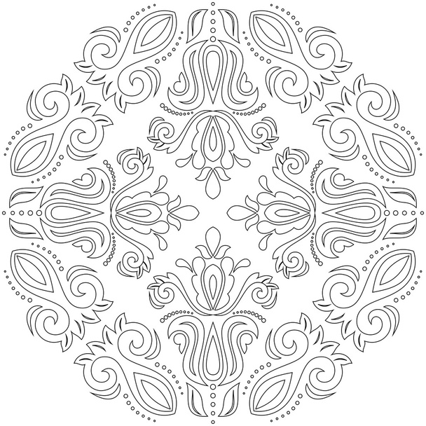Damask Oriental Pattern - Photo, Image