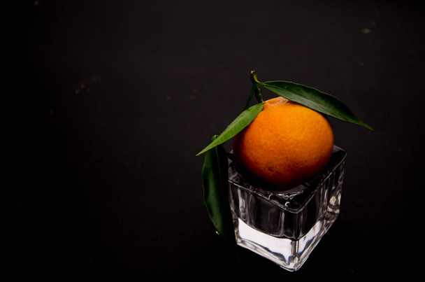 fruits en verre mandarine
 - Photo, image