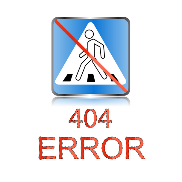 Błąd 404 - Wektor, obraz