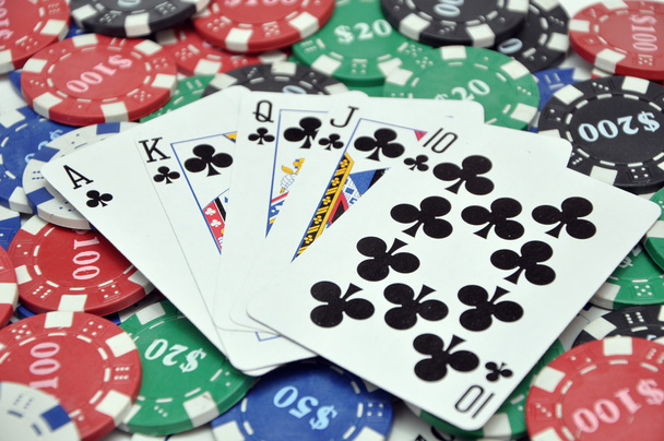 Poker und Karten - Foto, Bild