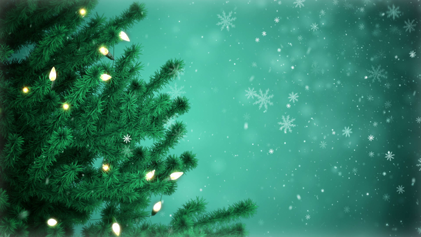 Χριστουγεννιάτικο δέντρο διακόσμηση - Πλάνα, βίντεο