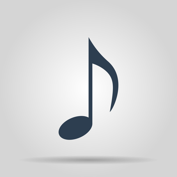 Music note icon - Vector - Vettoriali, immagini