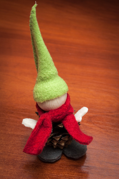Elfy Świętego Mikołaja - zabawki - Zdjęcie, obraz