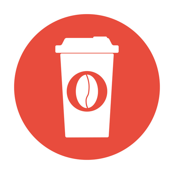 paper coffee cup - Vector, imagen