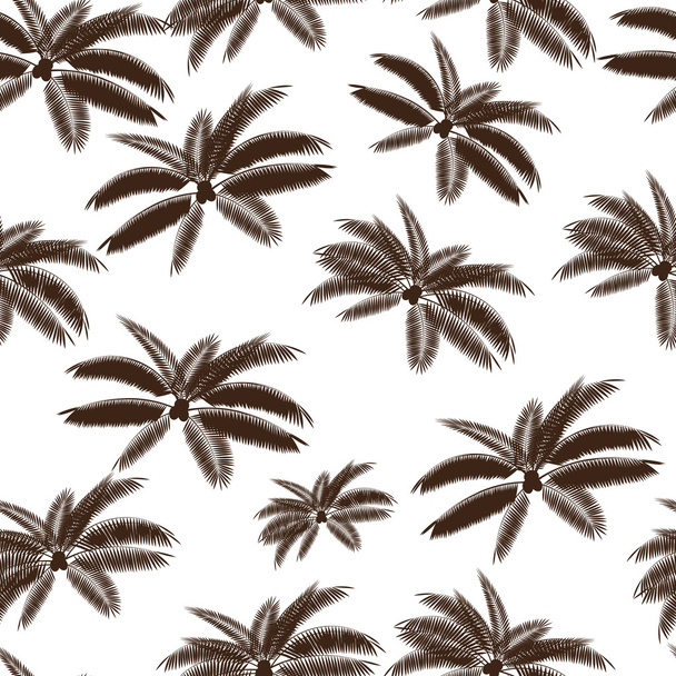 Palm čka bezešvé vzor - Vektor, obrázek