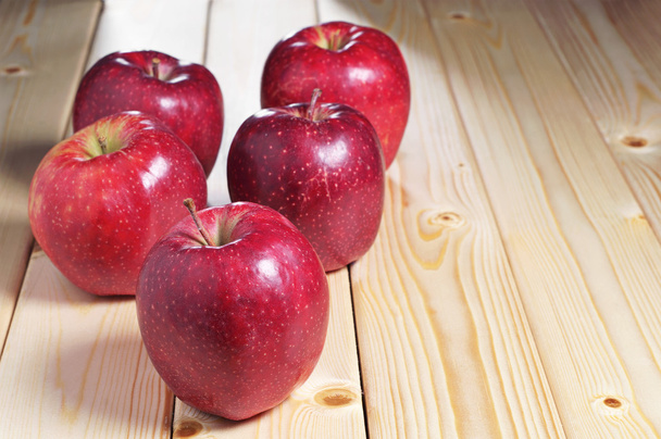 Manzanas rojas grandes
 - Foto, imagen