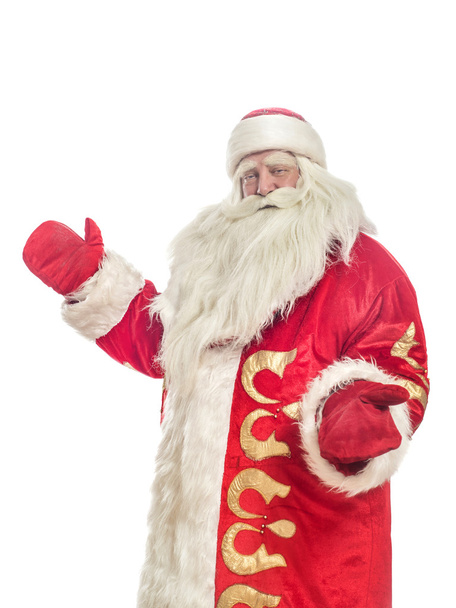 Santa Claus on a white background - Foto, imagen