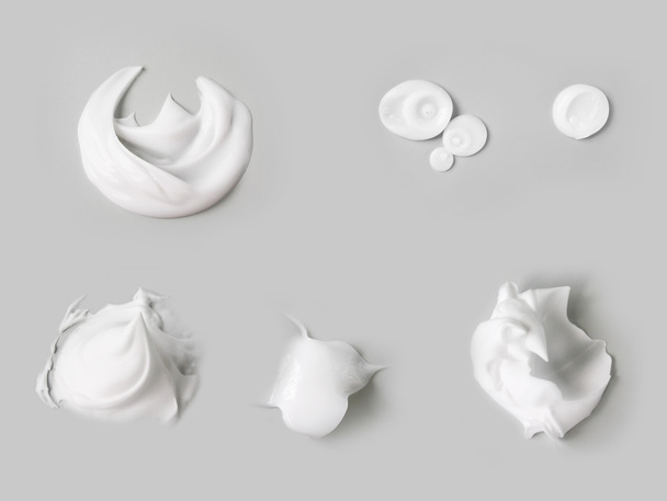 Текстура белого крема
 - Фото, изображение