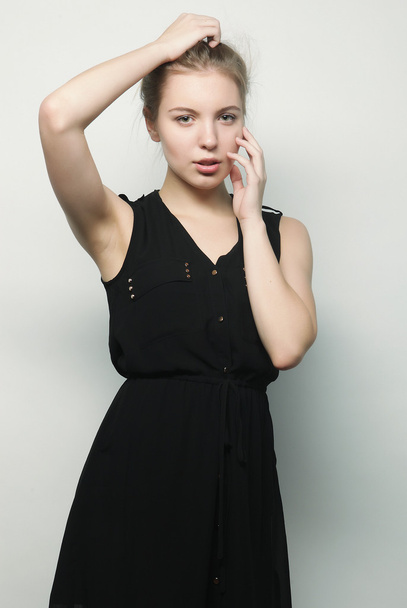 young fashion blond woman - Foto, afbeelding