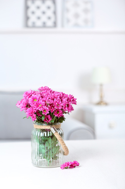 Beautiful flowers in vase - 写真・画像