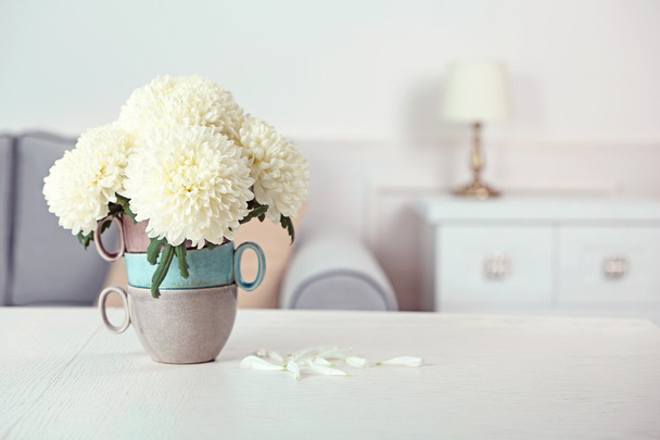 Beautiful flowers in vase - Photo, Image