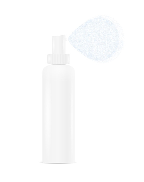 bottle with spray - Vector, Image