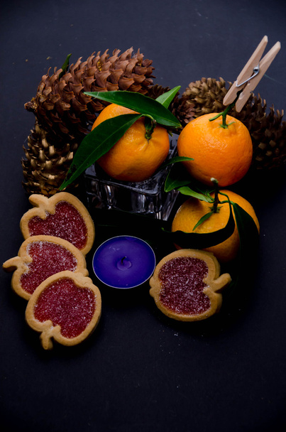 mandarina fruta naranja
 - Foto, imagen