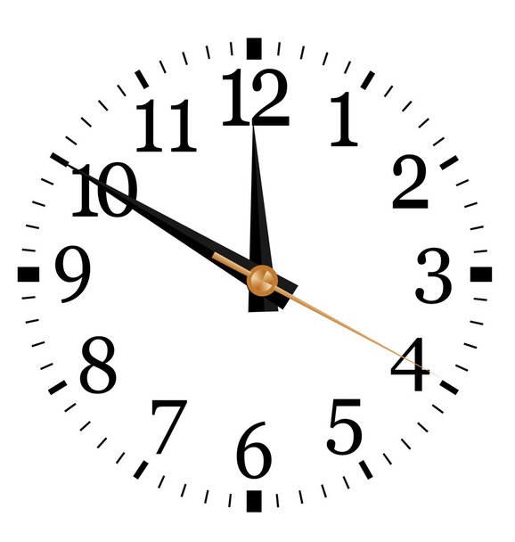 Clock vector illustration - Vector, Image