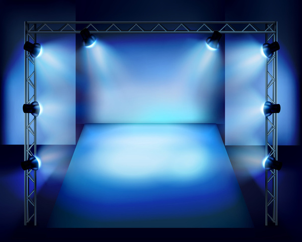Show in the stage. Vector illustration. - Vector, Image